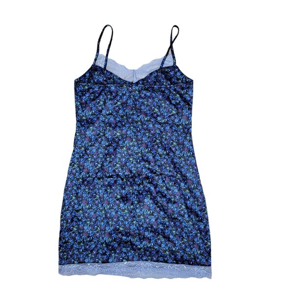 Wild Fable Floral Print Bustier slip dress With Lace Trim & Adjustable Straps 10 - Picture 2 of 6